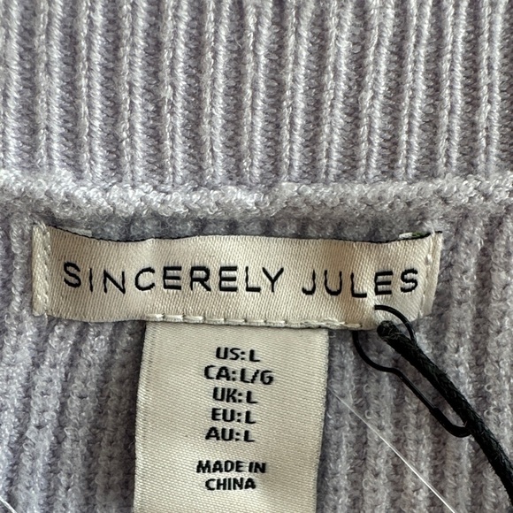 Sincerely Jules Pastel Striped Sweater - Picture 2 of 9